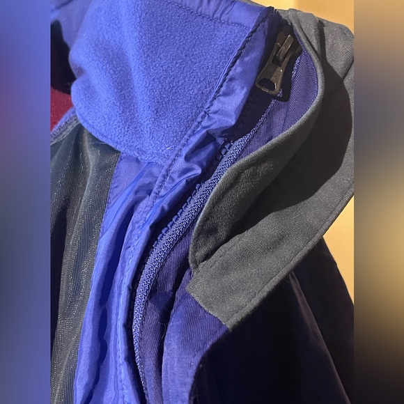 Columbia Interchange Double Jacket Coat Sz 1X Women’s Purple Gray - Picture 4 of 6